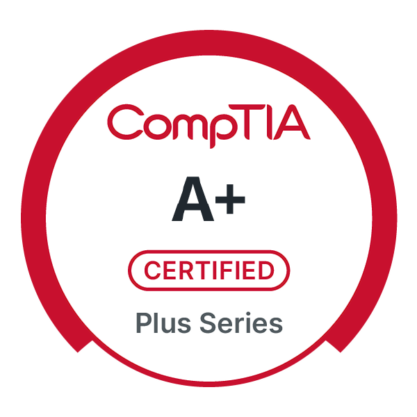 CompTIA A+ badge